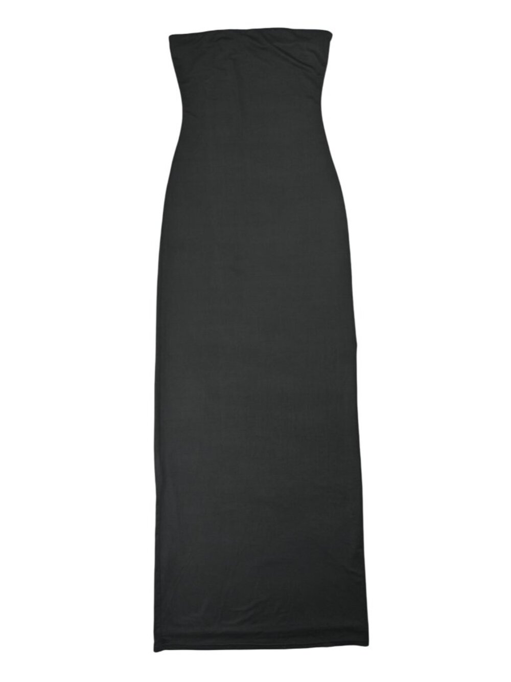 Glassons Natasha Oakley Strapless Maxi Dress in Black